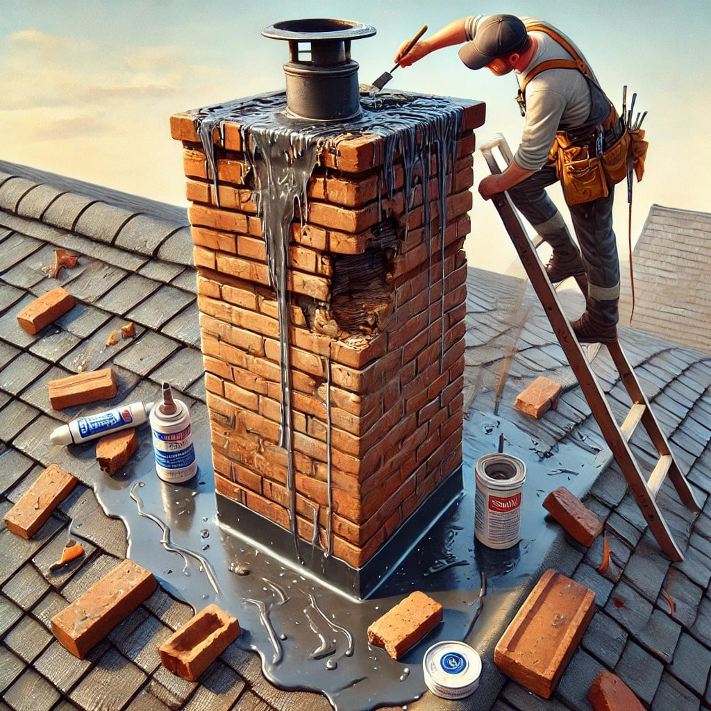 Professional Chimney Leak Repair Rochester MI - Expert Water Damage Prevention by Chimney Sweep Rochester Michigan